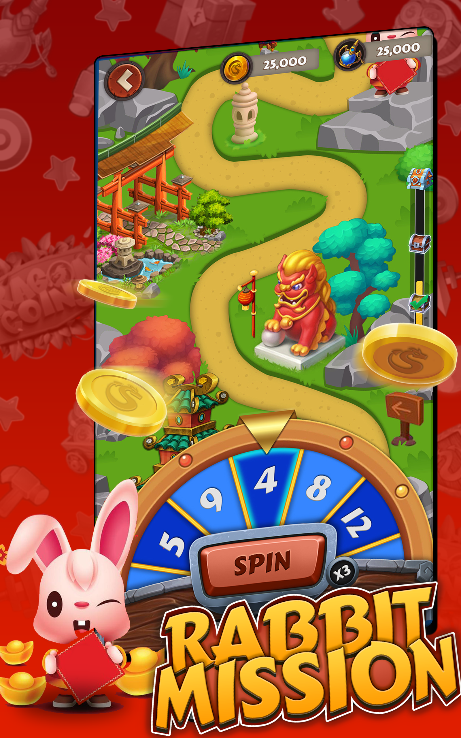 Dragon Coins - Rabbit Mission